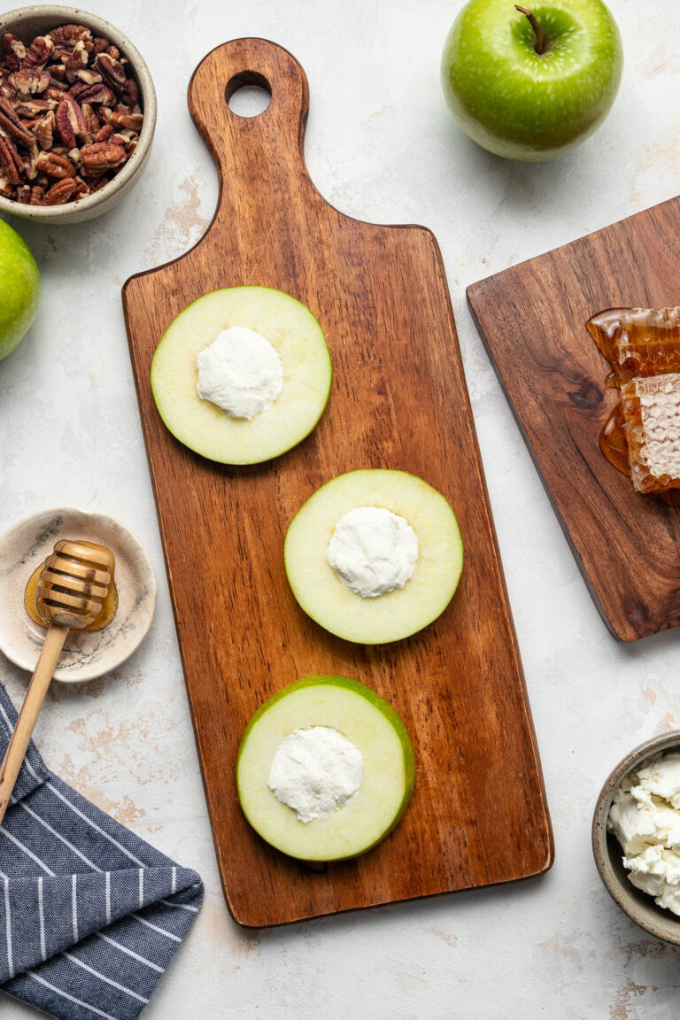 Apple and Honey Goat Cheese Appetizer The LiveIn Kitchen