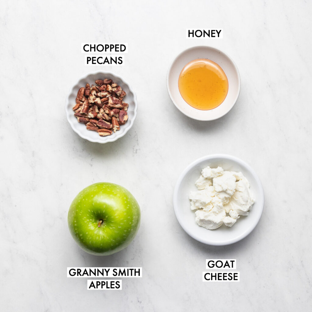 Apple and Honey Goat Cheese Appetizer The LiveIn Kitchen