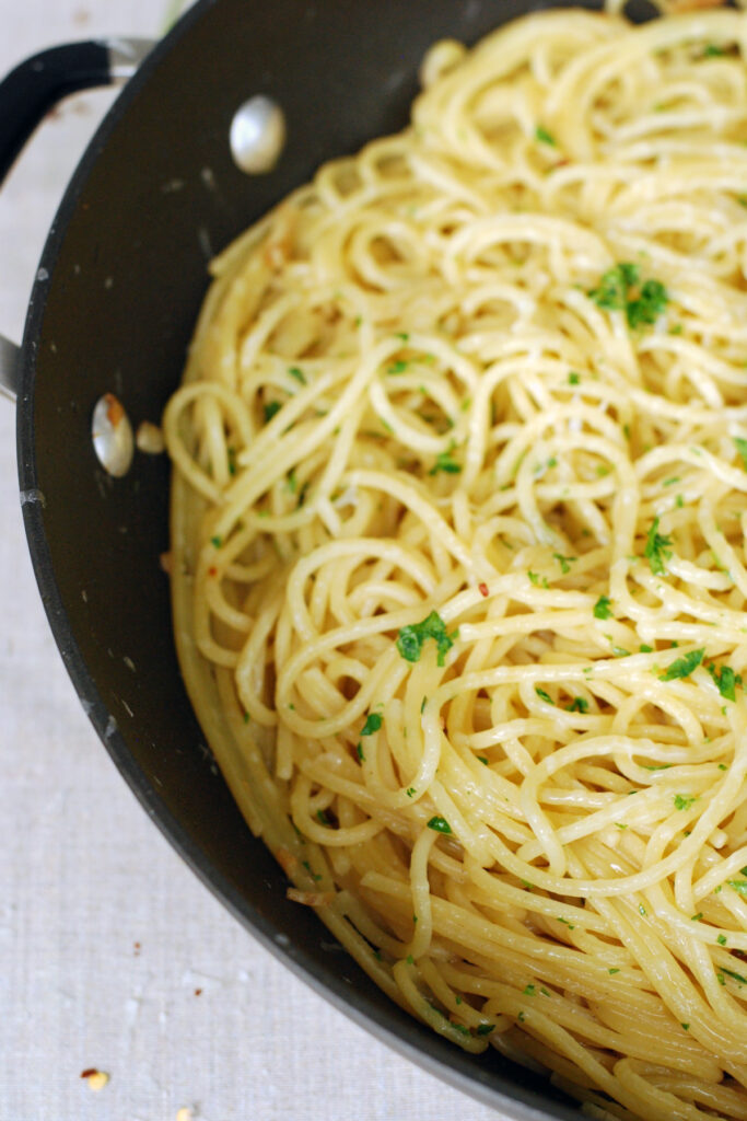 Lemon Anchovy Spaghetti The LiveIn Kitchen