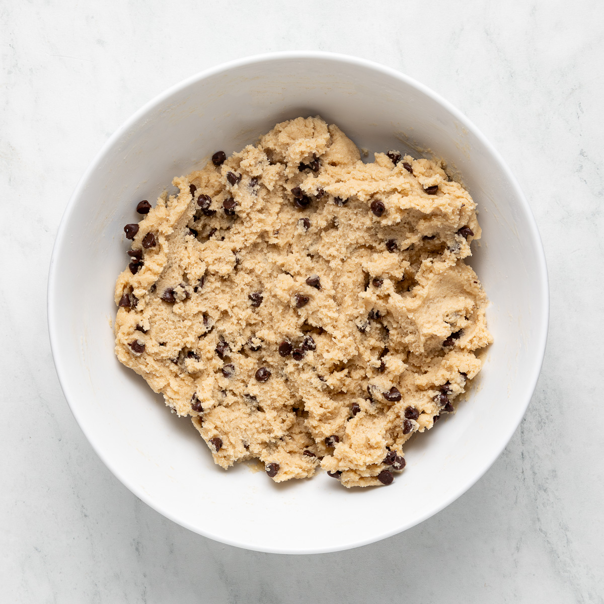 Chocolate chip cookie dough.
