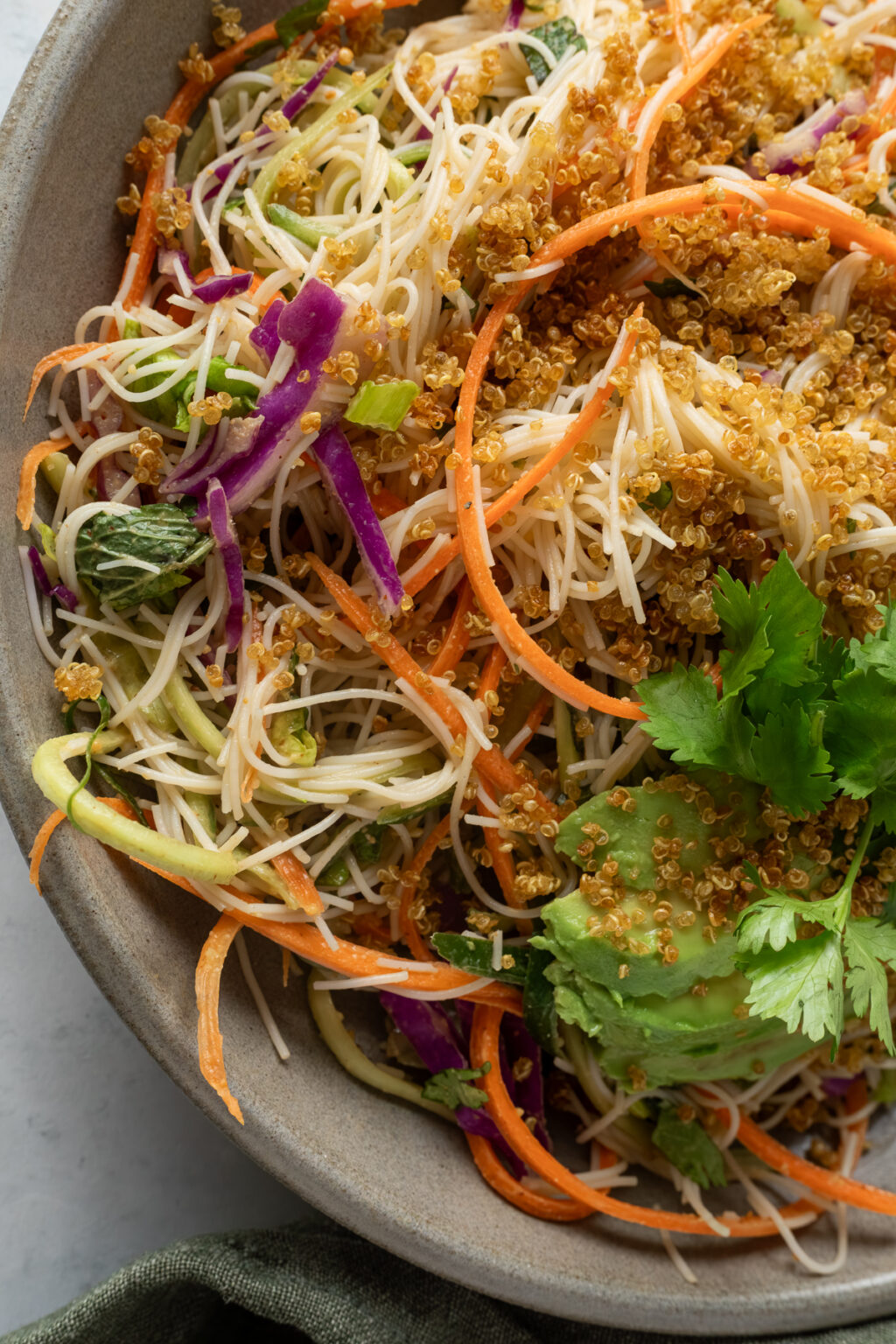 Spring Roll Salad - The Live-In Kitchen