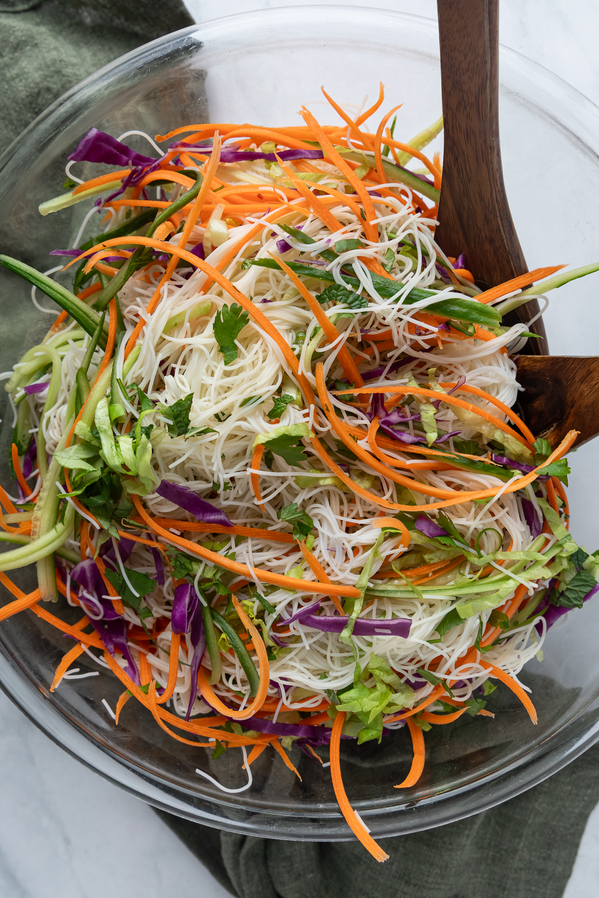 Spring Roll Salad - The Live-In Kitchen